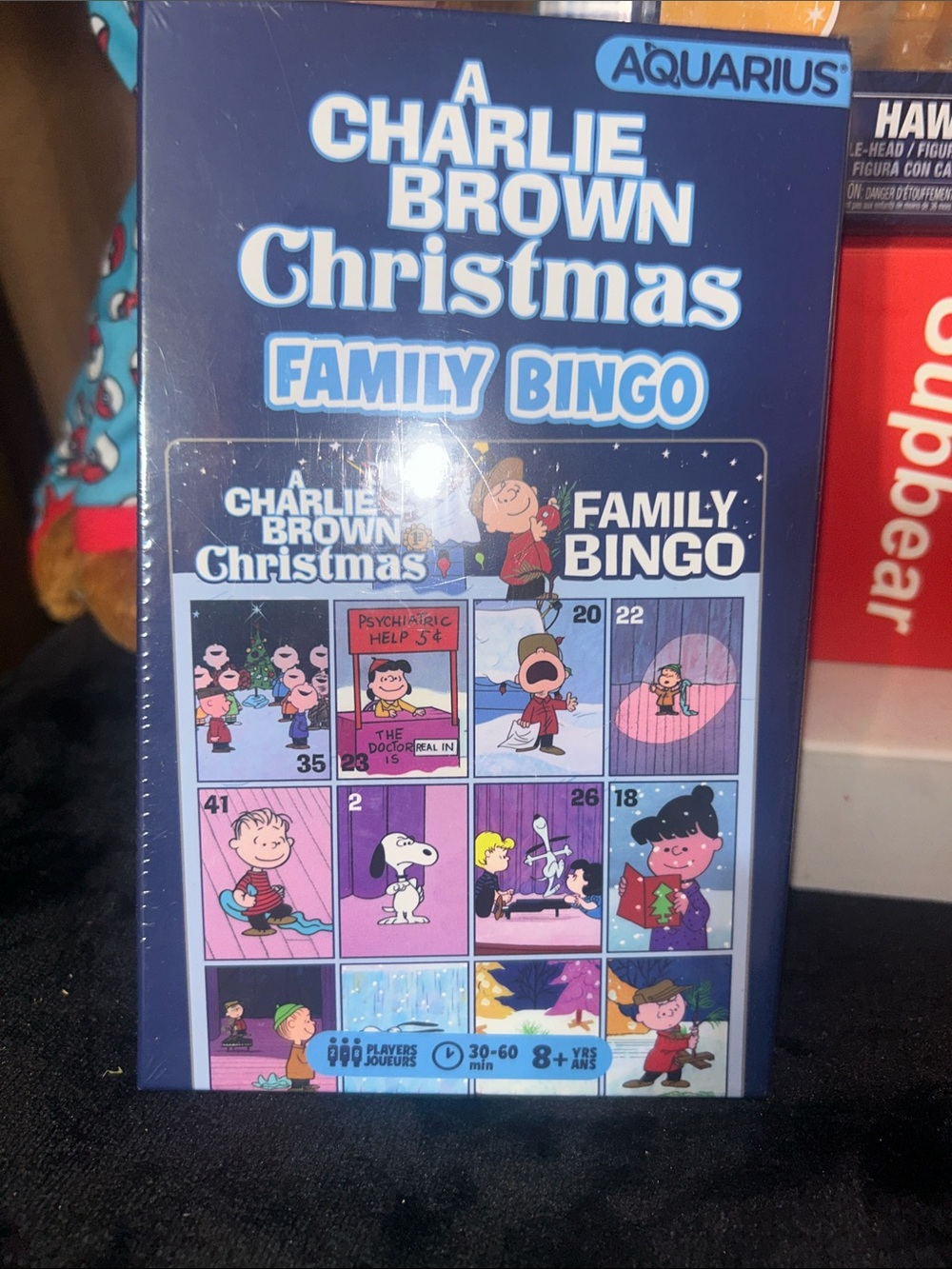 Charlie Brown Christmas family bingo